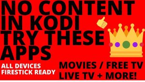 Read more about the article No Links in Kodi on Firestick Try these Top Apps!